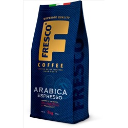 Fresco. Espresso (зерновой) 1 кг. мягкая упаковка