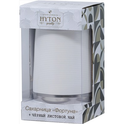 HYTON. Керамика. Сахарница Фортуна 50 гр. чайница керам.