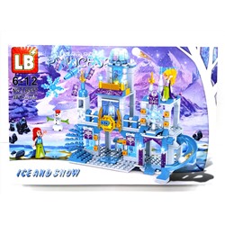 Конструктор  "Принцессы льда и снега"  381 деталь арт.LB597