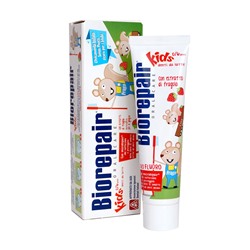 Biоrераir Kids / Биорепейр детская зубная паста 50 мл с земляникой