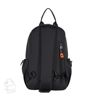 Рюкзак мужской текстильный 9527SM black S-Style
