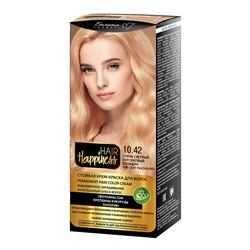 Белита-М Hair Happiness Крем-краска для волос аммиачная №10.42 светлый персиковый блондин