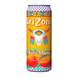 Напиток сокосодержащий AriZona Mucho Mango со вкусом манго, 680 мл
