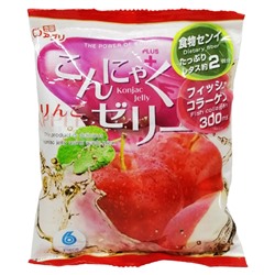 Желе Yukiguni Aguri порционное Конняку со вкусом яблока, 108 г