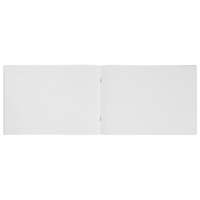 Альбом для рисования А4, 40 листов на скрепке Calligrata «Лес осенью», обложка мелованный картон, блок 100 г/м²