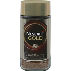 Nescafe. Gold 190 гр. стекл.банка