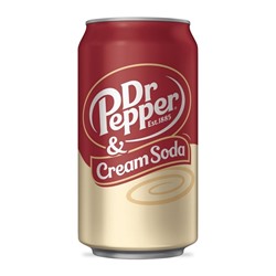 Газированный напиток Dr Pepper Cream Soda, 355 мл