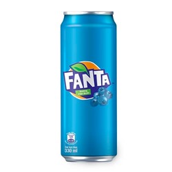 Газированный напиток Fanta со вкусом черники, 330 мл