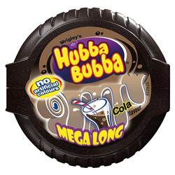 Жевательная резинка Wrigley's Hubba Bubba Mega Long со вкусом колы, 56 г