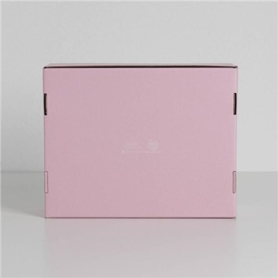 Коробка двухсторонняя складная «Мрамор», 27 × 21 × 9 см