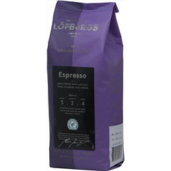 Lofbergs Lila. Espresso зерновой 400 гр. мягкая упаковка