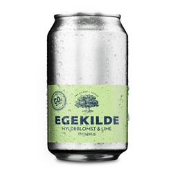 Газированный напиток Egekilde со вкусом бузины и лайма, 330 мл