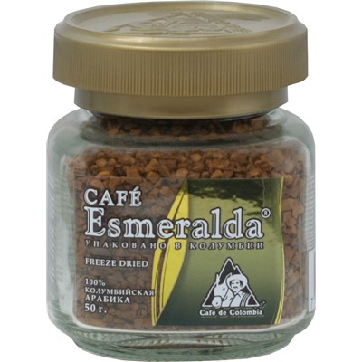 Cafe Esmeralda. Arabica 50 гр. стекл.банка