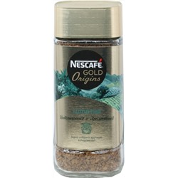 Nescafe. Gold Origins Sumatra 85 гр. стекл.банка
