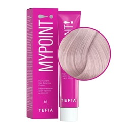 TEFIA Mypoint 9.7 Перманентная крем-краска для волос / Очень светлый блондин фиолетовый,  60 мл