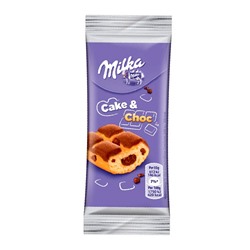 Бисквит с шоколадной начинкой Milka Cake & Choc, 35 г