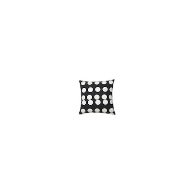 KLARASTINA КЛАРАСТИНА, Чехол на подушку, черный/белый, 50x50 см
