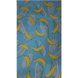 Полотенце вафельное банное 80*150 Бананы