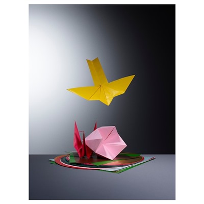 LUSTIGT ЛУСТИГТ, Бумага для оригами, разные цвета/разные формы