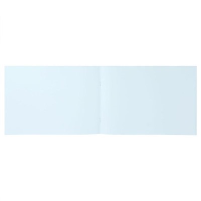 Альбом для рисования А4, 10 листов на скрепке "Праздник пингвина", обложка мелованный картон, блок офсет 110 г/м2