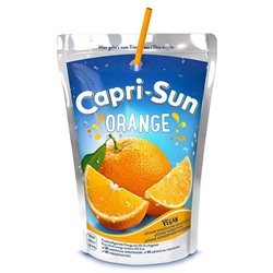 Напиток сокосодержащий Capri-Sun Orange со вкусом апельсина, 200 мл