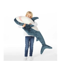 BLÅHAJ БЛОХЭЙ Мягкая игрушка, акула100 см