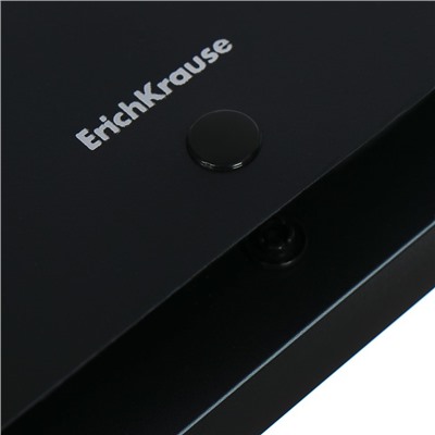 Папка 12 отделений ErichKrause "Matt Classic" Check size, 260 х 138 х 25 мм, 600 мкм, на кнопке, черная