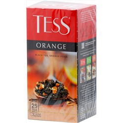 TESS. Classic Collection. ORANGE (черный) карт.пачка, 25 пак.