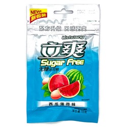 Конфеты Lishuang Sugar Free со вкусом арбуза и мяты, 15 г