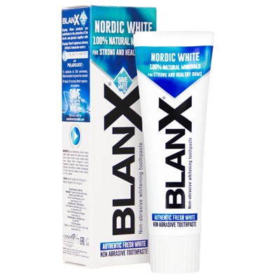 BlanX Nordic White / Бланкс Нордик Вайт зубная паста 75 мл
