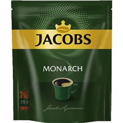 Monarch. Jacobs Monarch 75 гр. мягкая упаковка